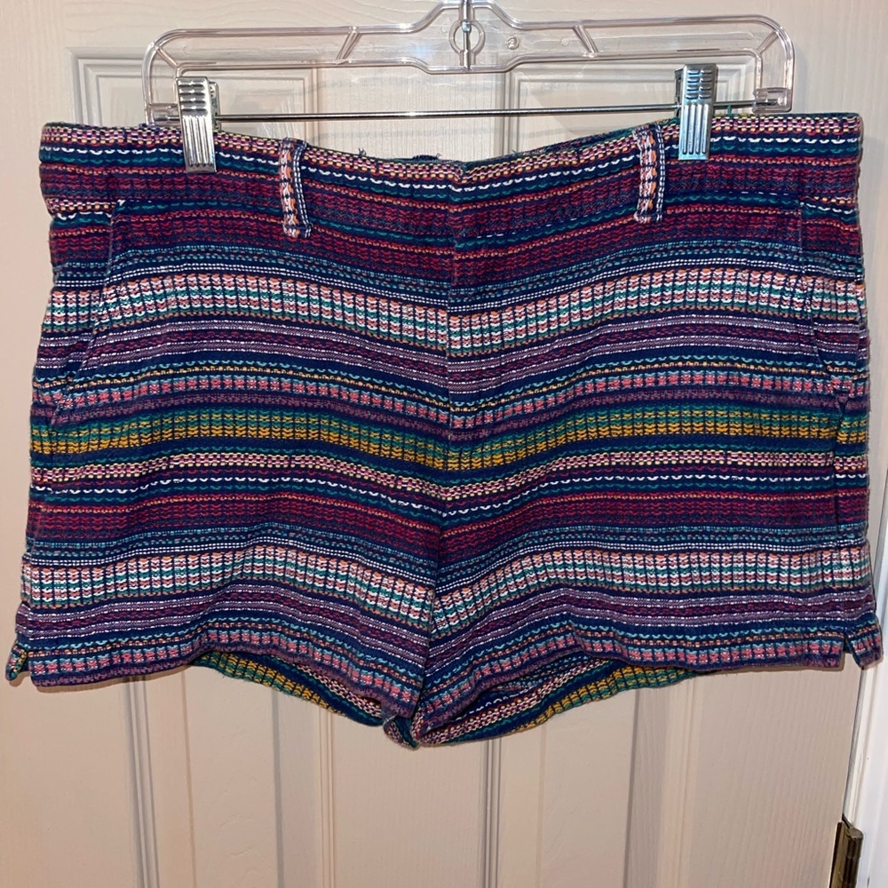 GAP Multicolor Striped Women Shorts